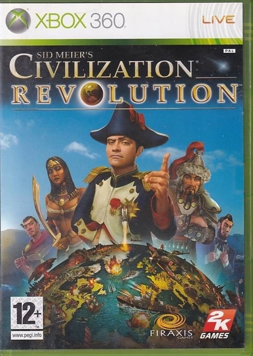 Sid Meiers Civilization Revolution - XBOX Live - XBOX 360 (B Grade) (Genbrug)